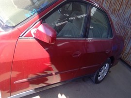 2000 HONDA ACCORD, RED, SE MODEL, 2.3L, V-TEC, AT,     A26332